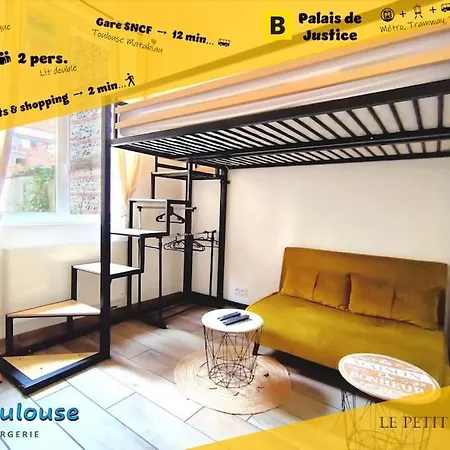 Apartment Le Petit Palais Au Calme Proche Metro/tram • Wifi Toulouse